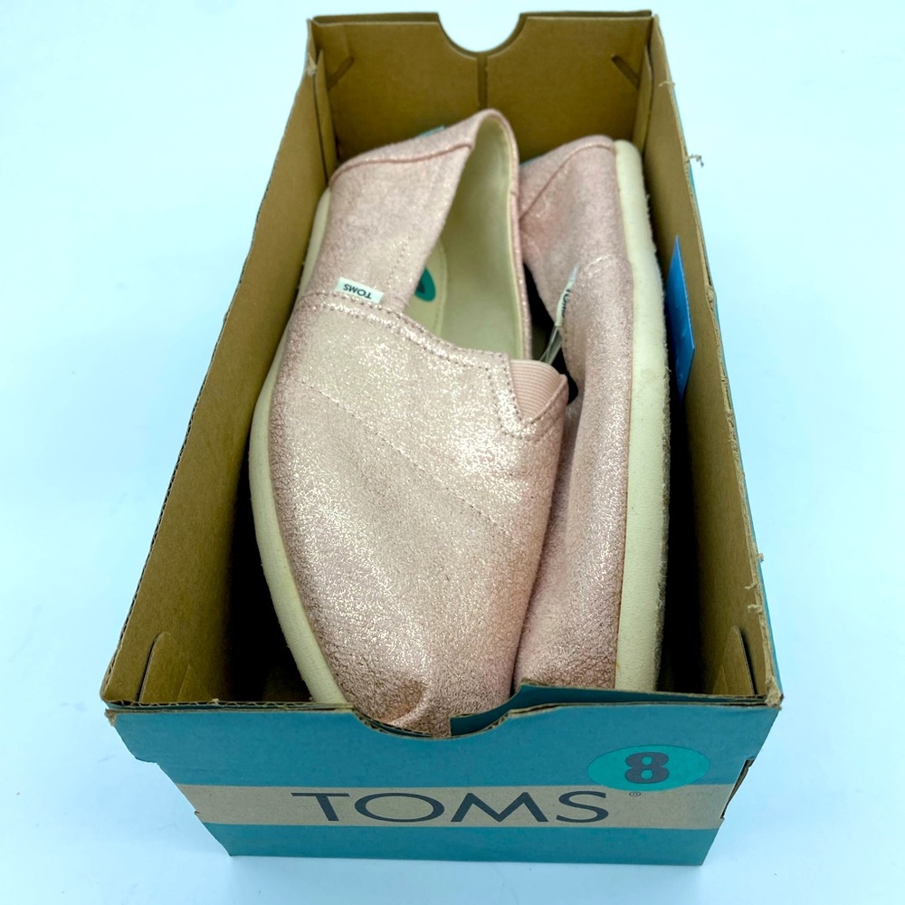 Toms glitter shoes
